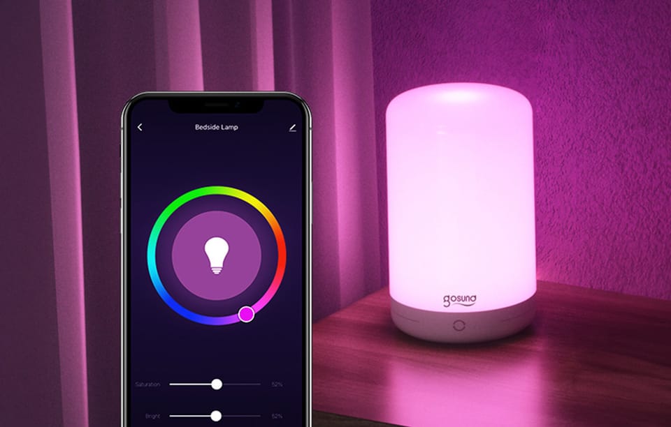 Inteligentna Lampka Nocna RGB WiFi Gosund LB3 Tuya