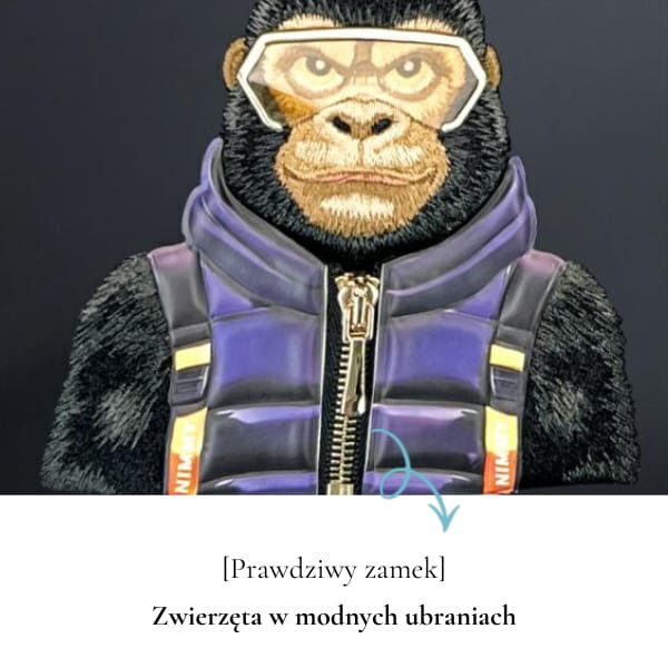 Nimmy Nerka na ramię czarny/black        Crossbody Cool&Cute 2.0 Gorilla