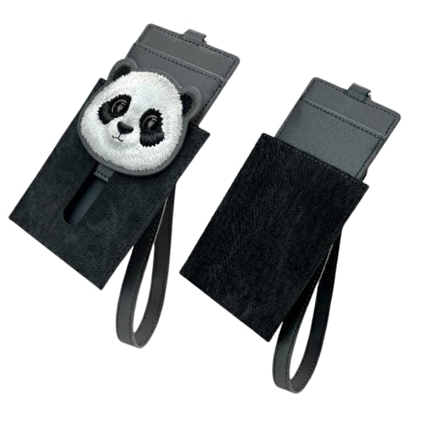 Nimmy portfel na karty czarny/black Big  Eyed Pet 2.0 Cat