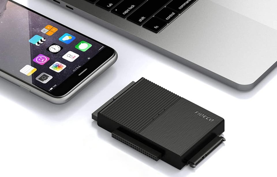 Adapter dysków HDD/SSD FIDECO PL319 (USB 3.0, 16TB, IDE/SATA)