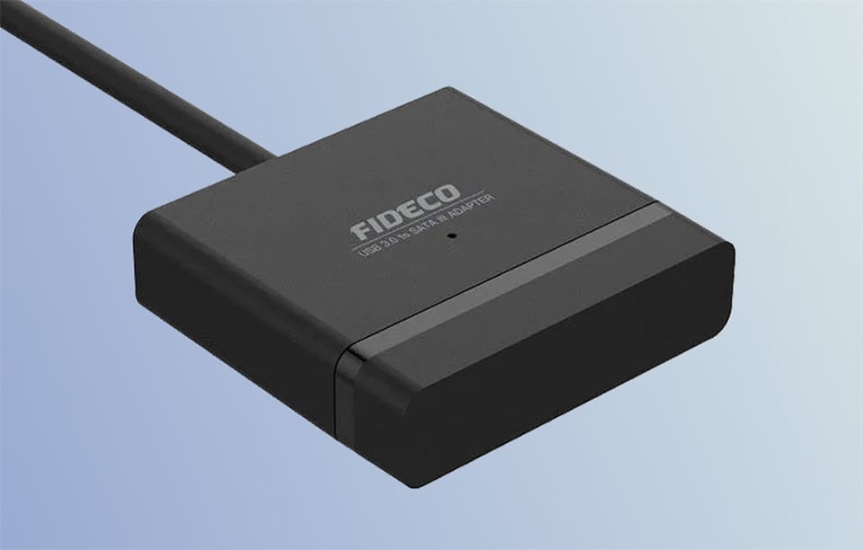 Adapter dysków HDD/SSD FIDECO PL2535A-P (USB 3.0, SATA)