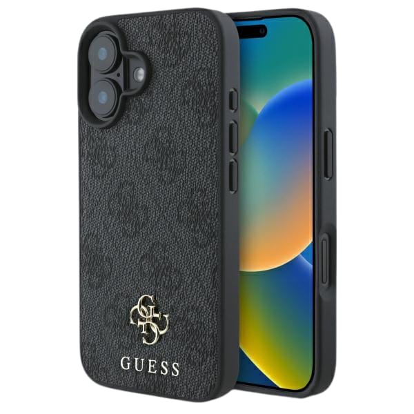 Guess GUHMP16SP4SM4MK iPhone 16 6.1"      czarny/black hardcase 4G Small Classic MagSafe