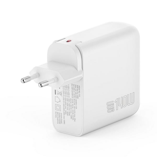 4smarts Ładowarka sieciowa GaN Flex Pro   140W 3xUSB-C biały 544140