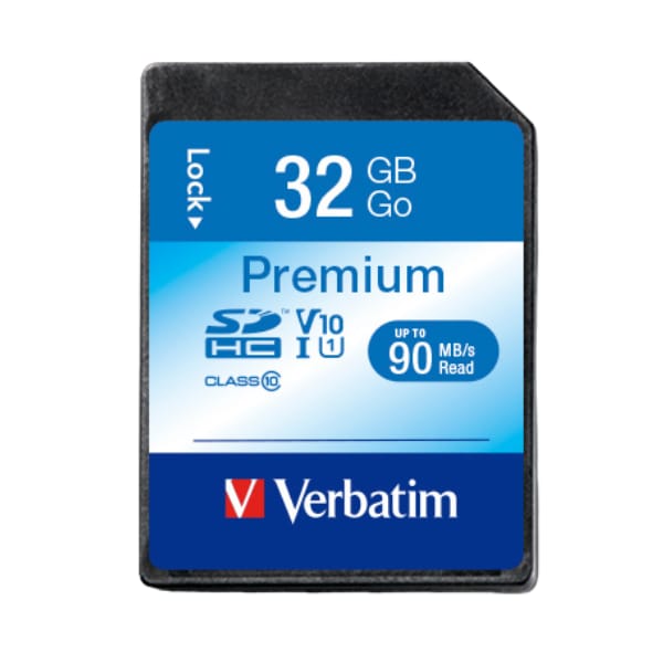 Verbatim Karta pamięci Secure Digital Card Premium U1, 32GB, SDHC, 43963, UHS-I U1 (Class 10)