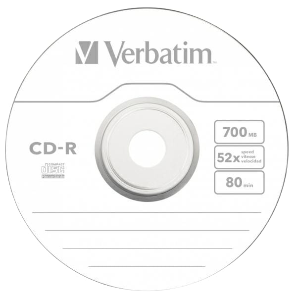 Płyta CD-R Verbatim Extra Protection     700MB 52X 1szt 43843