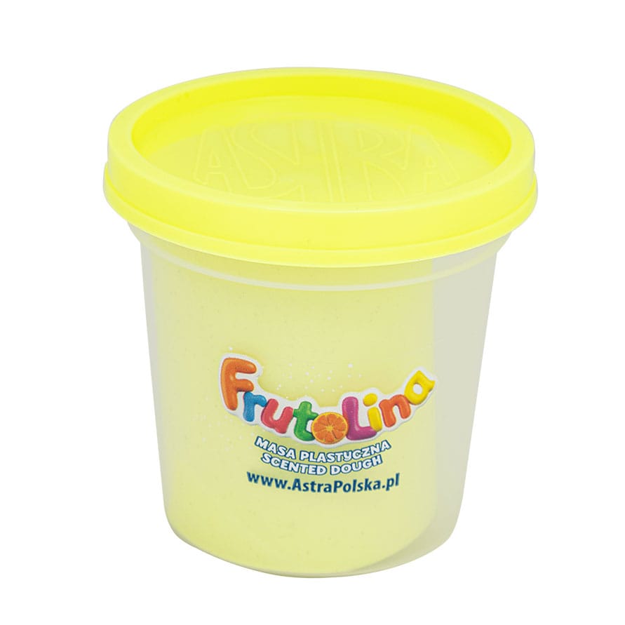 Masa plastyczna FRUTOLINA pastelowa zestaw 4 sztuk x 100g 336122013 ASTRA