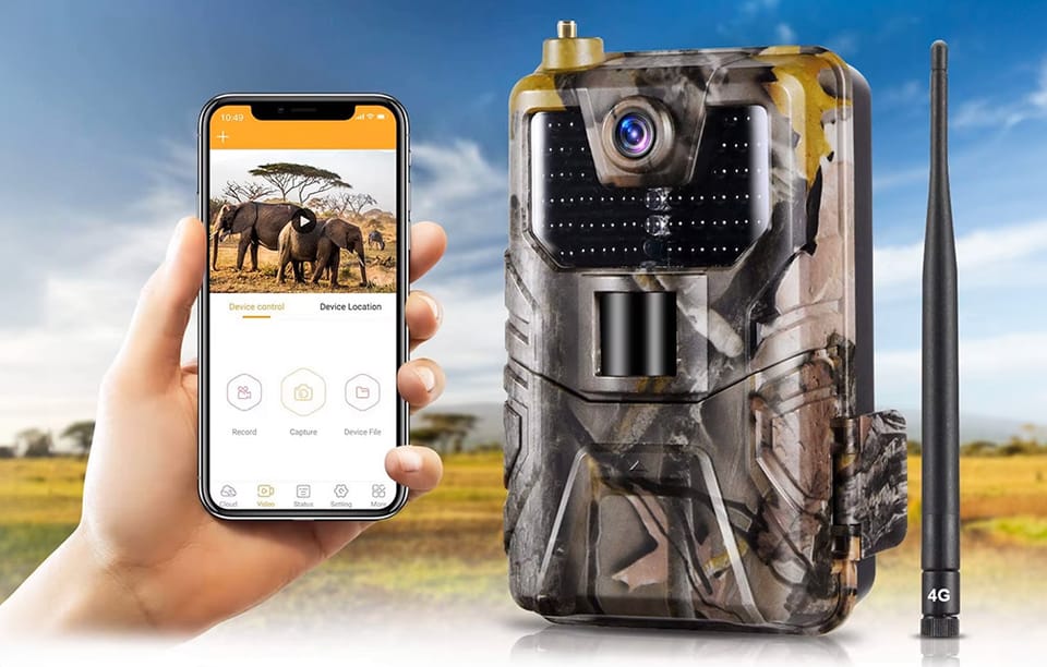 Fotopułapka Suntek Ultra 4G APP +SMTP Trail Camera