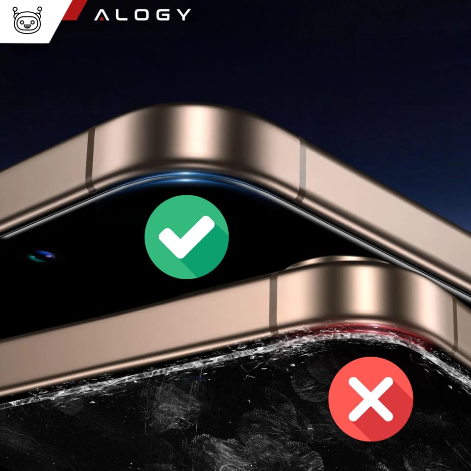 3w1 Zestaw Etui Hybrydowe + Szkło do Apple iPhone 16 Pro Max obudowa ochronna Hybrydowe MagSafe z ochroną obiektywu case + 2x Szkło hartowane ochronne na telefon Alogy 3in1 Case Pack Różowe