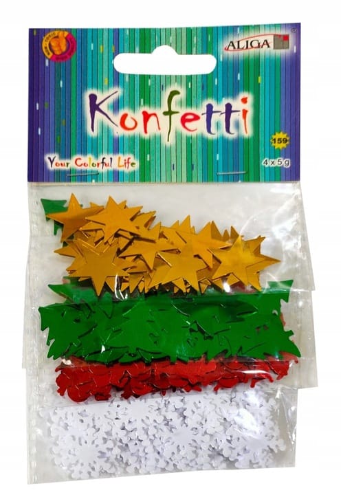 Konfetti MT-7790 mix kształtów 20g ALIGA