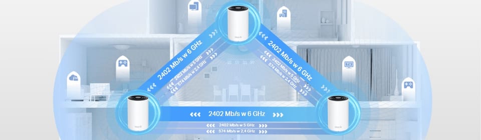 Router TP-LINK Deco XE75 3 szt.