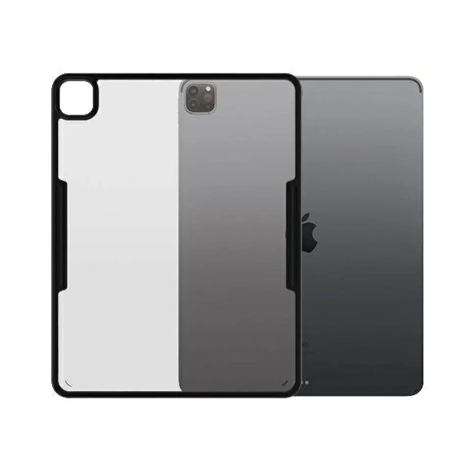 PanzerGlass ClearCase iPad Pro 12.9"2018/20/21 anttibacterial czarny/black