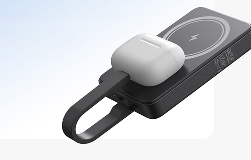 Powerbank Romoss WMS10 10000mAh 30W, czarny – Ładowanie magnetyczne i szybkie ładowanie