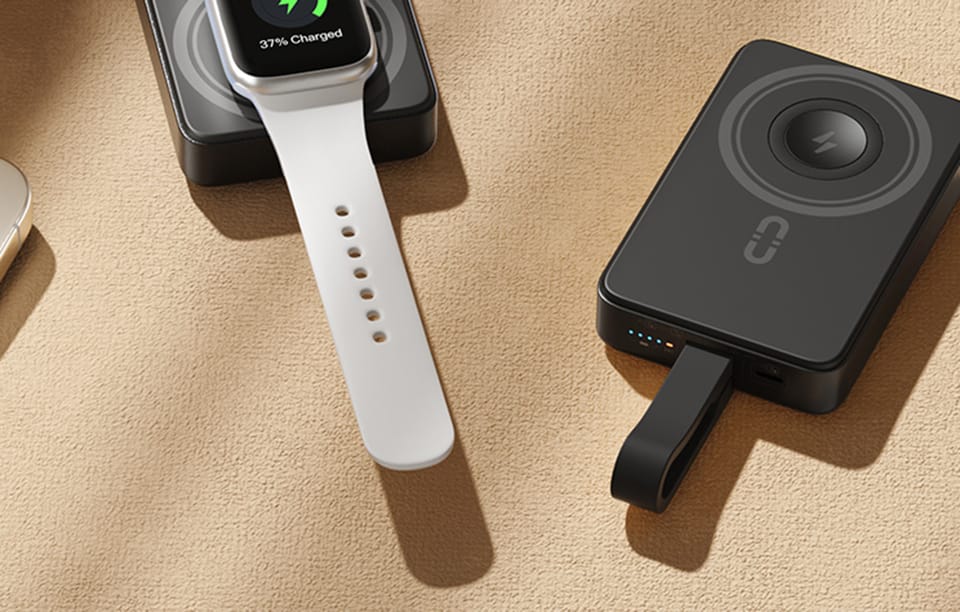 Powerbank Romoss WM010 10000mAh 20W, czarny – Ładowanie magnetyczne dla iPhone, Apple Watch, AirPods