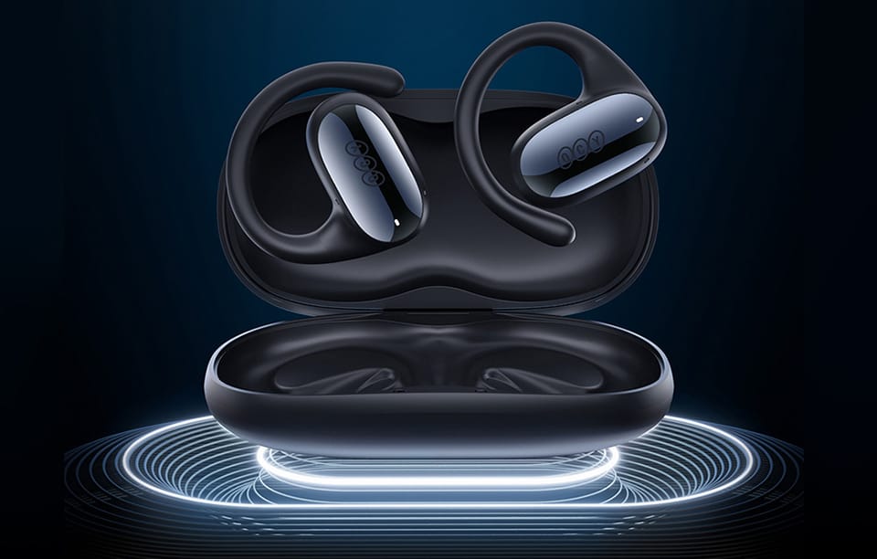 Słuchawki QCY T30 Crossky GTR2 Bluetooth, 28h, IPX5, Mikrofon ENC – Czarne