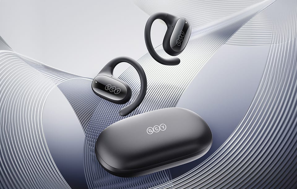 Słuchawki QCY T30 Crossky GTR2 Bluetooth, 28h, IPX5, Mikrofon ENC – Czarne