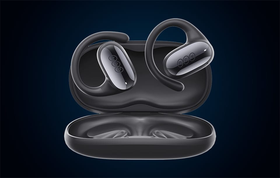 Słuchawki QCY T30 Crossky GTR2 Bluetooth, 28h, IPX5, Mikrofon ENC – Czarne