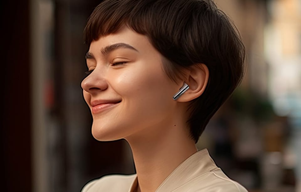 Słuchawki TWS QCY AilyBuds Clear T32 (białe)