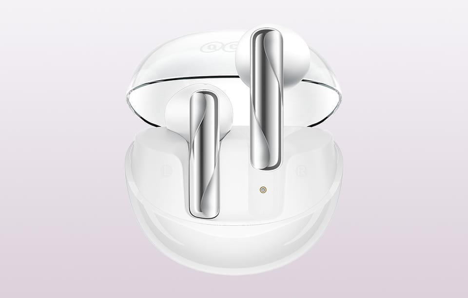Słuchawki TWS QCY AilyBuds Clear T32 (białe)