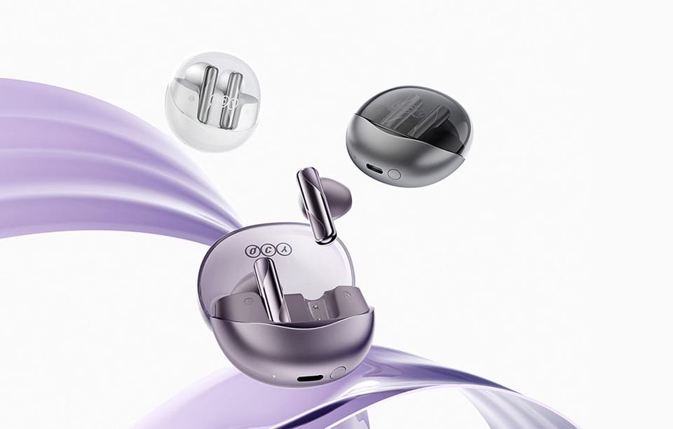Słuchawki TWS QCY AilyBuds Clear T32 (czarne)