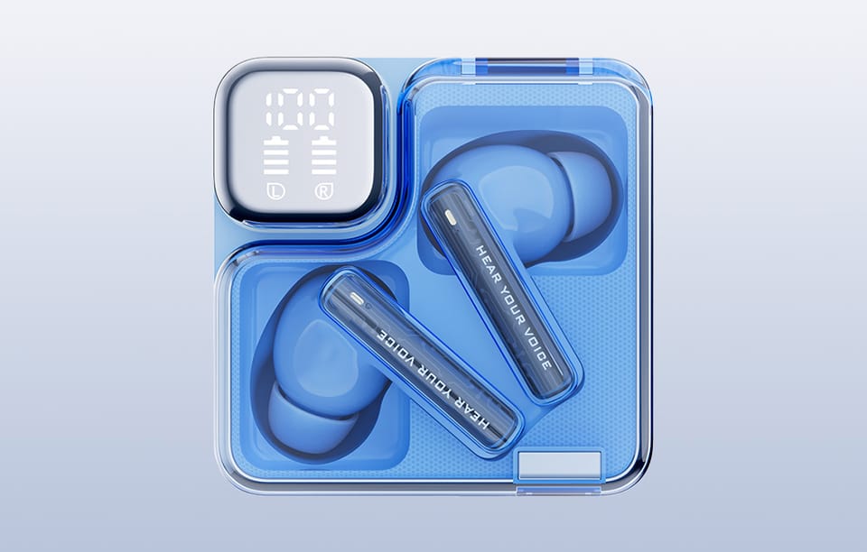 Słuchawki TWS QCY MeloBuds Neo T31 (niebieskie)