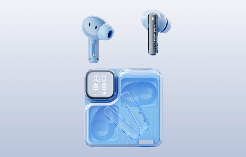 Słuchawki TWS QCY MeloBuds Neo T31 (niebieskie)
