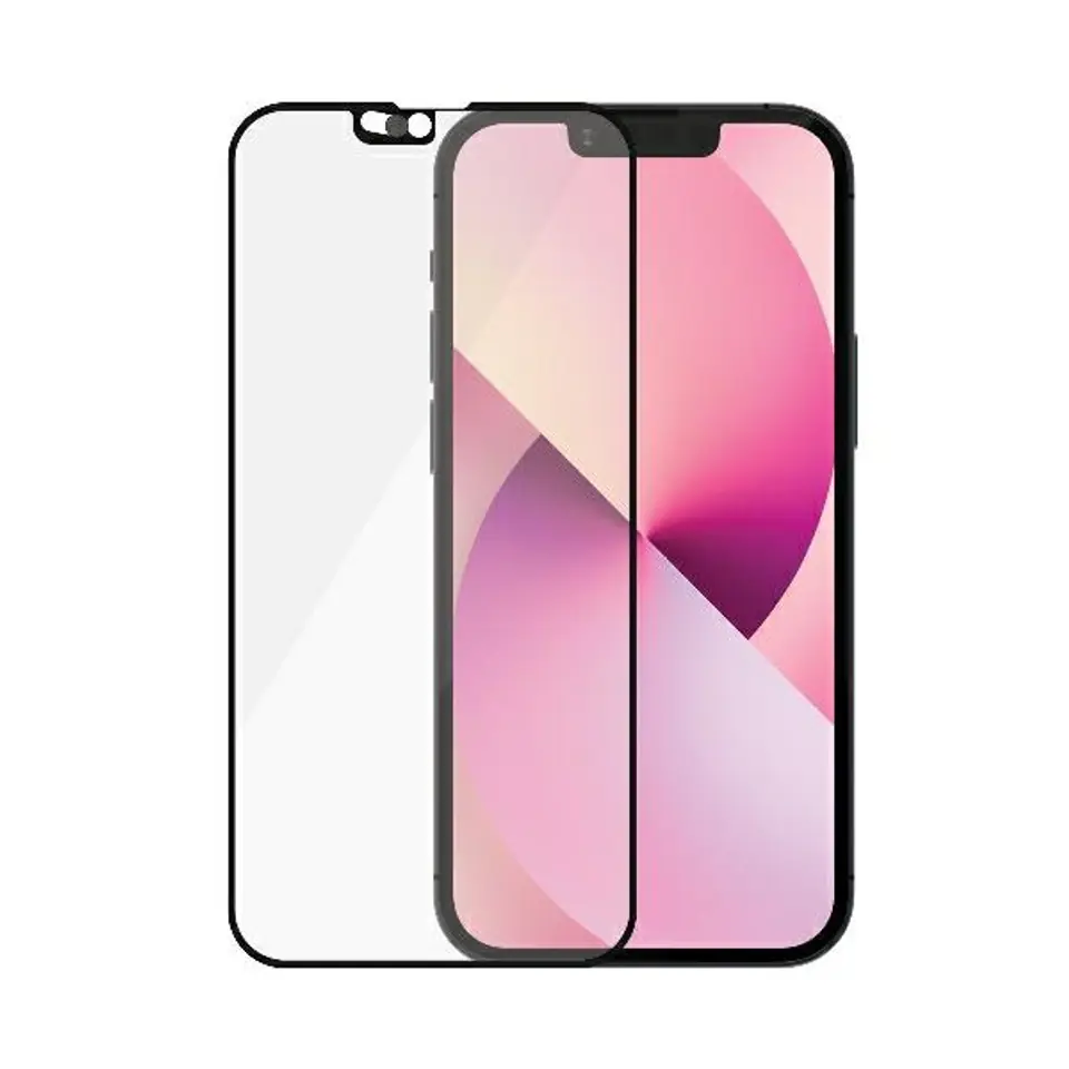 PanzerGlass E2E Microfracture iPhone 13Mini 5,4" CamSlider Case Friendly AntiBacterial czarny/black 2747
