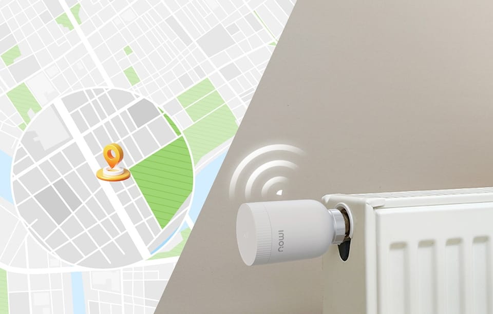 Zestaw głowica termostatyczna IMOU KIT-TRV1-EU-2 ZigBee