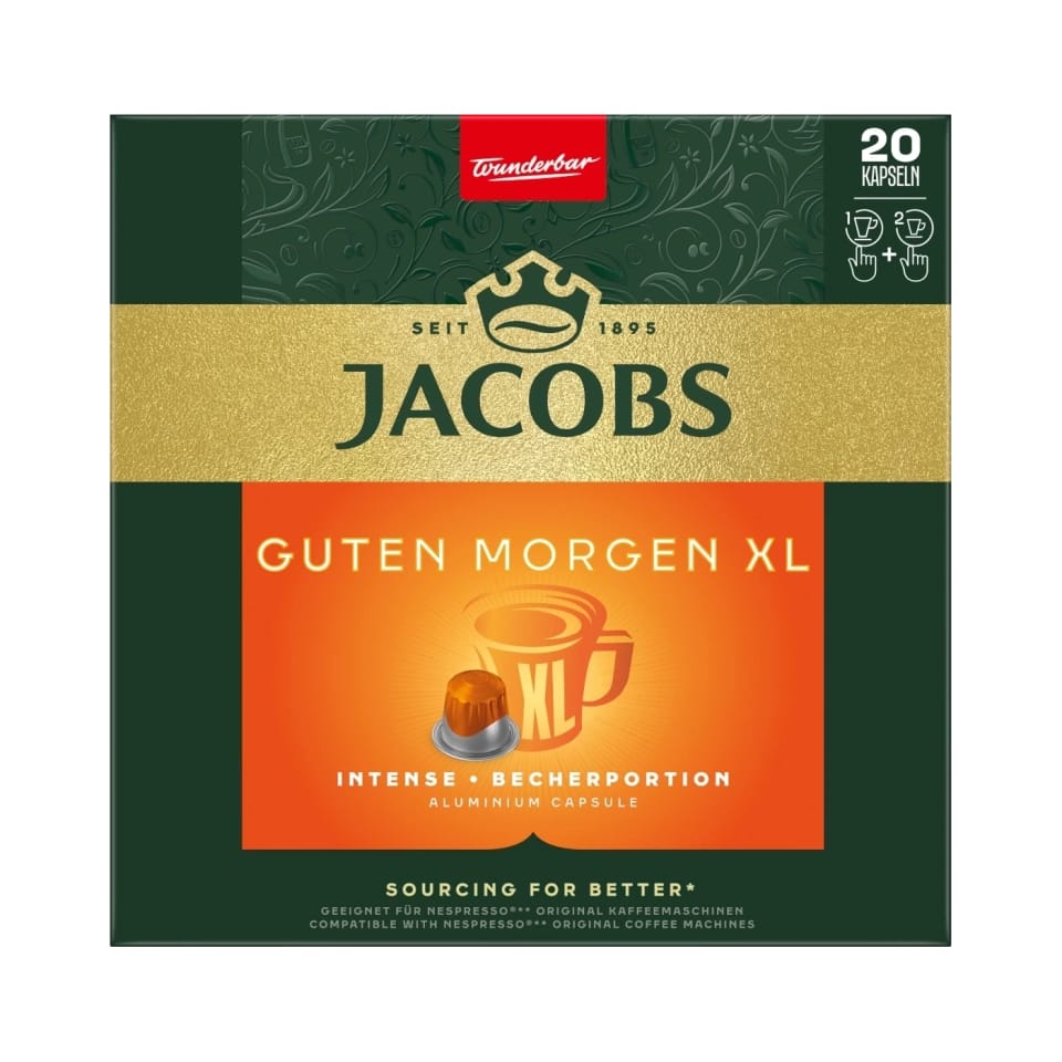 Jacobs Guten Morgen XL Intense Kapsułki 20 szt.