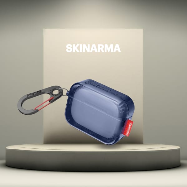 Etui Skinarma Saido do AirPods Pro 2     ciemny niebieski