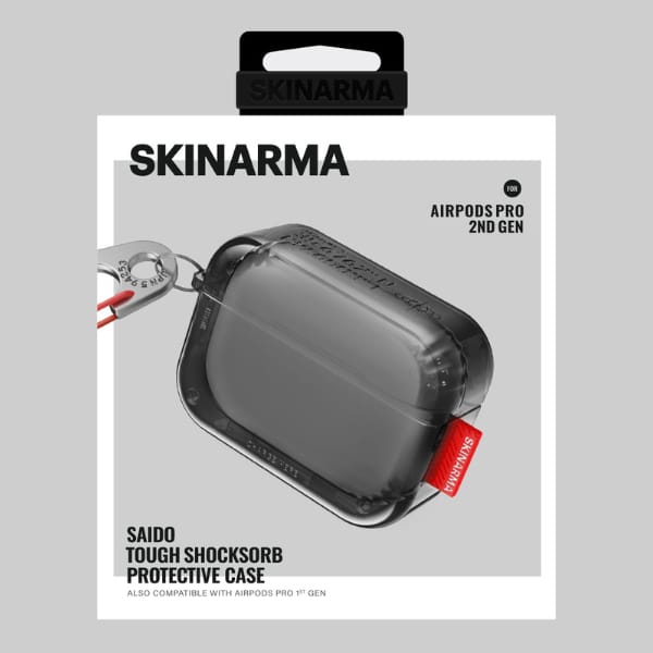 Etui Skinarma Saido do AirPods Pro 2      czarny