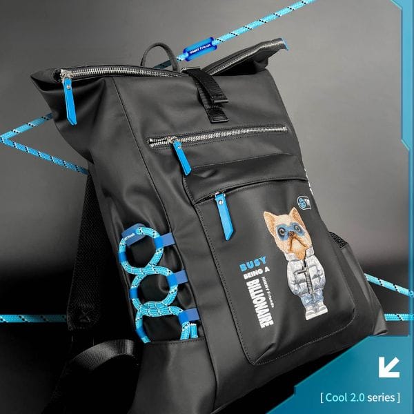 Plecak Nimmy Cool&Cute 2.0 Dog do        laptopa czarny