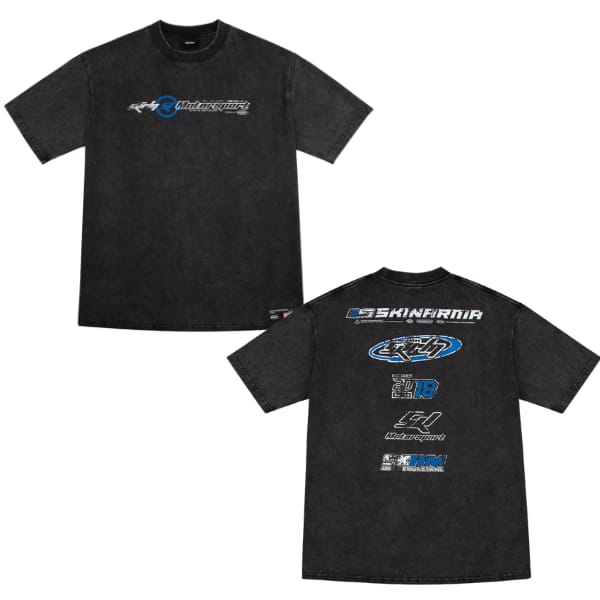 T-shirt Skinarma Asphalt L czarny