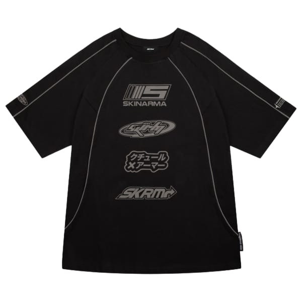 T-shirt Skinarma Delta M czarny