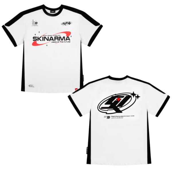 T-shirt Skinarma Halo XL biały