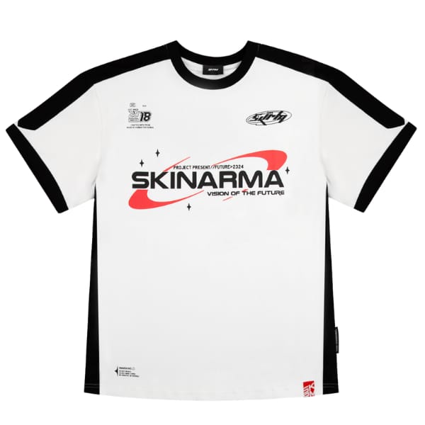 T-shirt Skinarma Halo XL biały