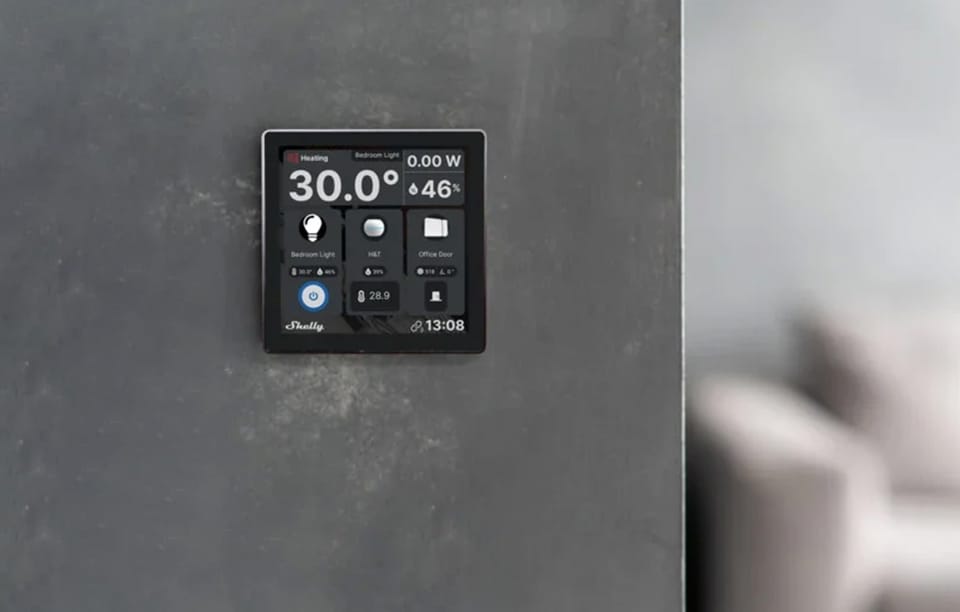 Zestaw SHELLY Wall Display + BLU H&T (czarny)