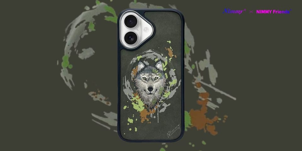 Etui Nimmy Wilk MagSafe do iPhone 16     ciemnoszary