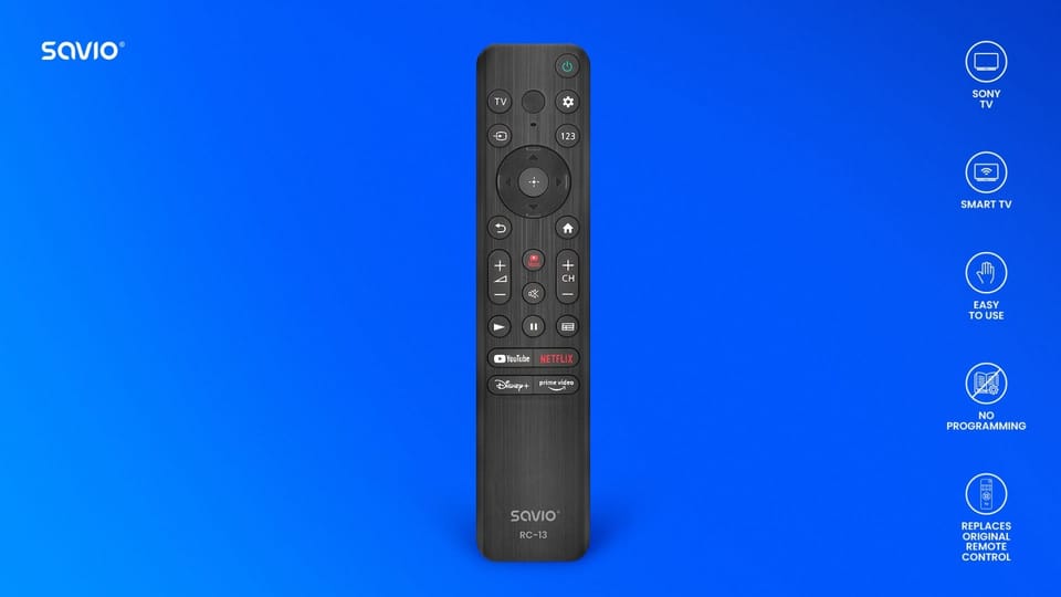 Remote control RC-13 SAVIO SMART TV