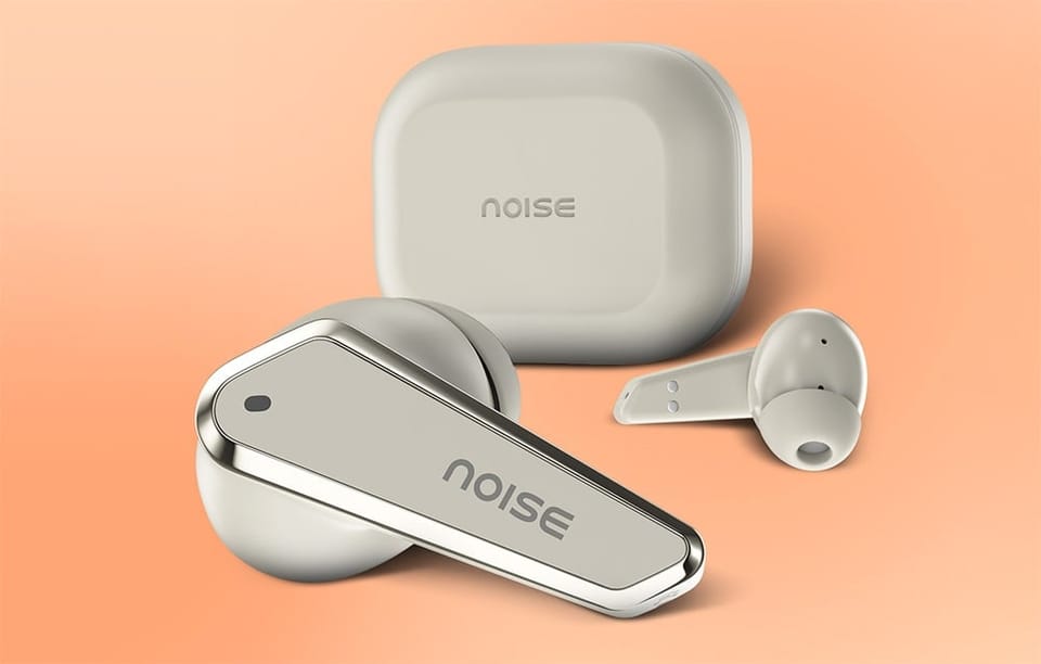 Noise Buds N1 TWS Słuchawki Bezprzewodowe ENC Beżowe
