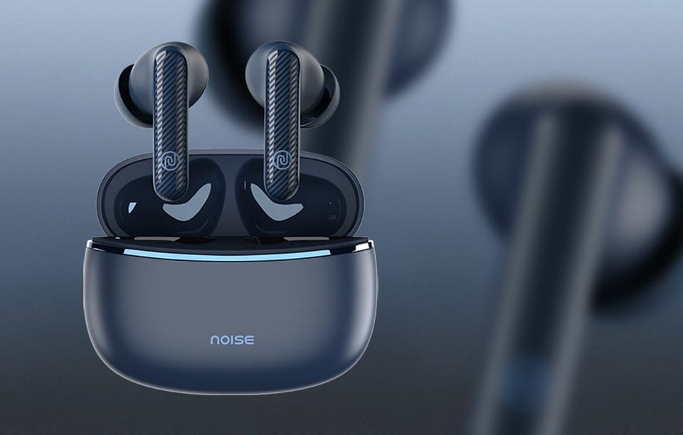 Noise Aura Buds TWS Słuchawki Bezprzewodowe ENC Niebieskie
