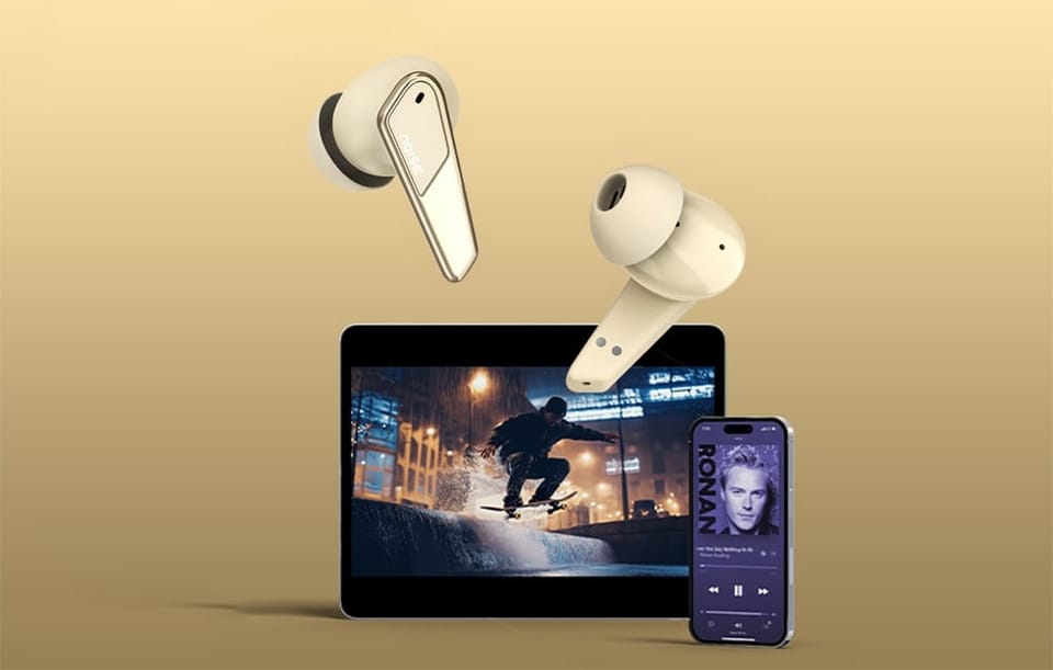 Noise Buds N1 Pro TWS Słuchawki Bezprzewodowe ANC Beżowe