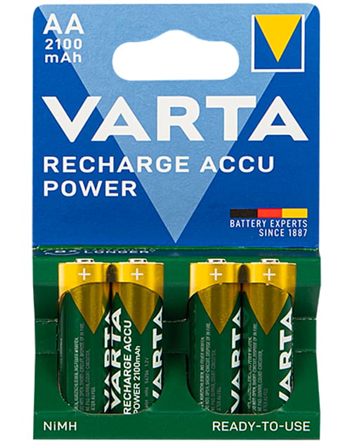 Akumulatory R6 Ni-MH AA 2100mAh Varta 4 sztuki