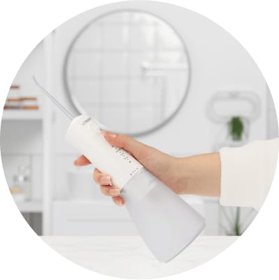 VITAMMY AQUARIUS Irygator bezprzewodowy do jamy ustnej, 3 tryby, IPX7, 4 końcówki