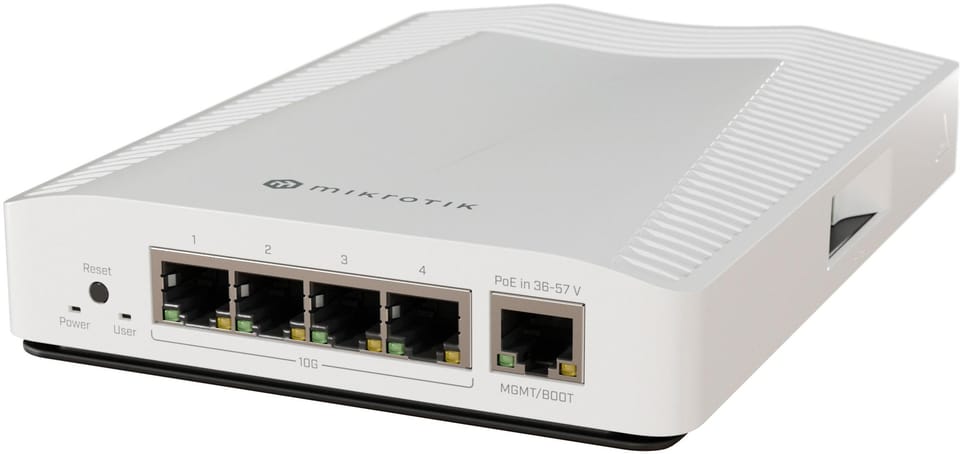 NET ROUTER/SWITCH 4P/CRS304-4XG-IN MIKROTIK