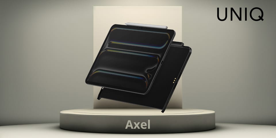 Etui UNIQ Axel do iPad Pro 13" M4 (2024) czarny