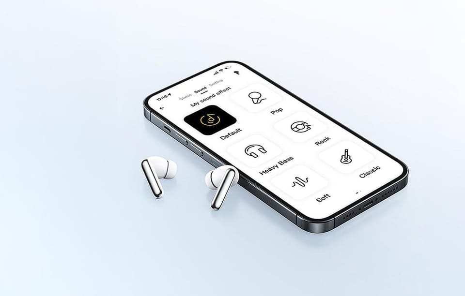 Słuchawki TWS QCY MeloBuds HT12 (Białe)