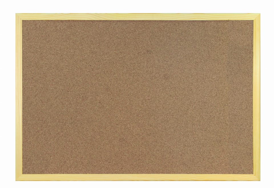 Tablica korkowa 150x100 r.drewniana WIELKOR