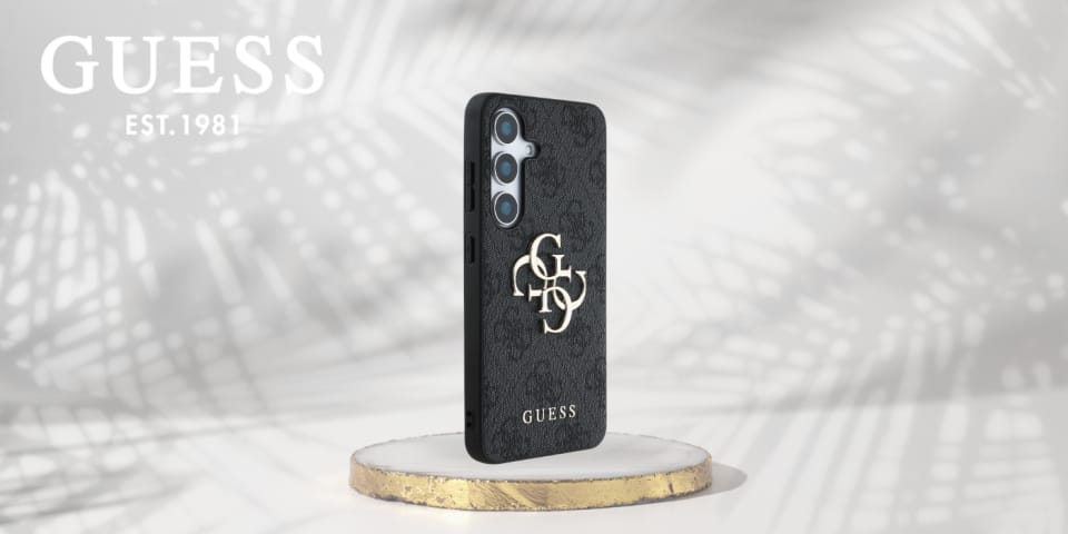 Etui Guess Big 4G Logo Classic Logo do   Samsung Galaxy S25 czarny