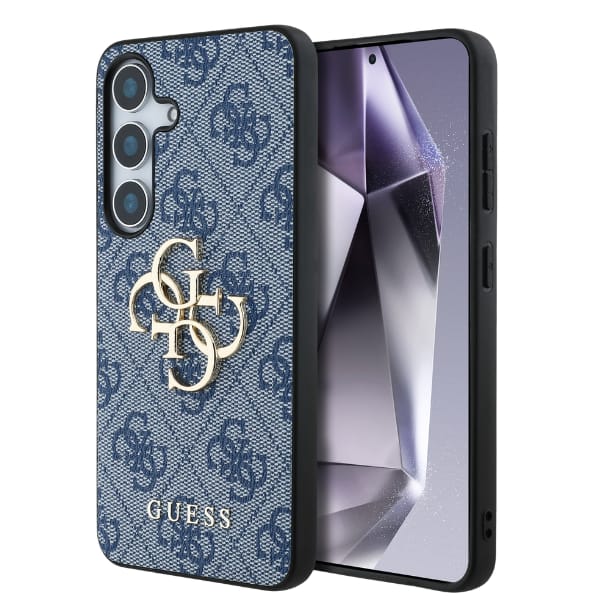 Etui Guess Big 4G Logo Classic Logo do   Samsung Galaxy S25 niebieski