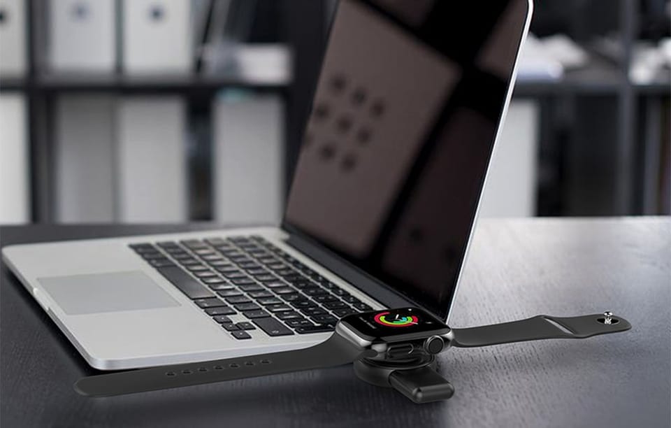 Ładowarka bezprzewodowa In-line Choetech T606-F do smartwatcha (czarna)